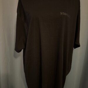 Stanley Workwear Black Crewneck T-Shirt Men’s 3X NWT Short Sleeve Logo Tee